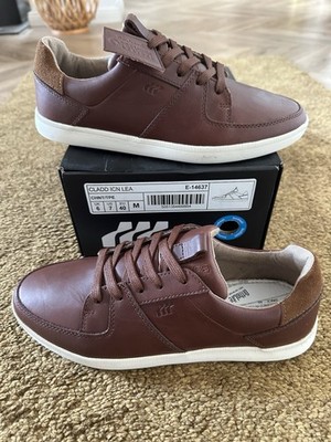 Boxfresh Leder Schuhe Cladd ICN LEA braune Sneaker Gr. 40 UK 6 US 7 Neu