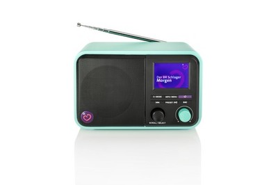 Dual BR Schlager DAB+ Radio mit Bluetooth, Akku und Festspeichertaste