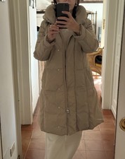 piumino donna lungo in vera piuma d’oca