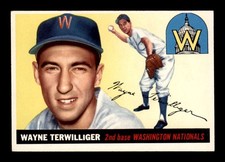 1955 Topps #34 Wayne Terwilliger   EXMT X3293932