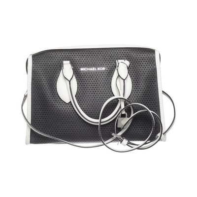 Michael Kors, Handtasche, Damen, Schwarz/Weiß, Gepunktet, 31, 14, 20 cm #wXx