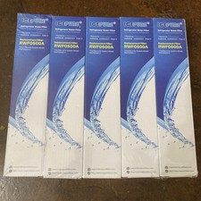 5 Pack RWF0500A Refrigerator Water Filter Replacement for 9010 filter, ICEPURE