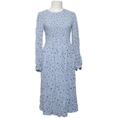 Minus, Kleid, Größe: 36, Blau/Mehrfarbig, Viskose, Print, Damen #vkB