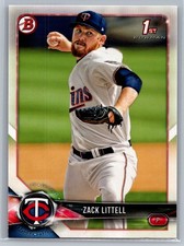 2018 Bowman #BP101 Zack Littell Prospects *TW