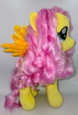 My Little Pony Fluttershy Ty Plush Soft Toy 15 2015 Yellow Butterfly Motif