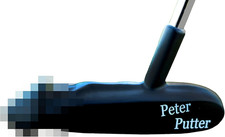 Peter Putter Professional Golf Putter  Premium Aluminum Head with Chrome Steple