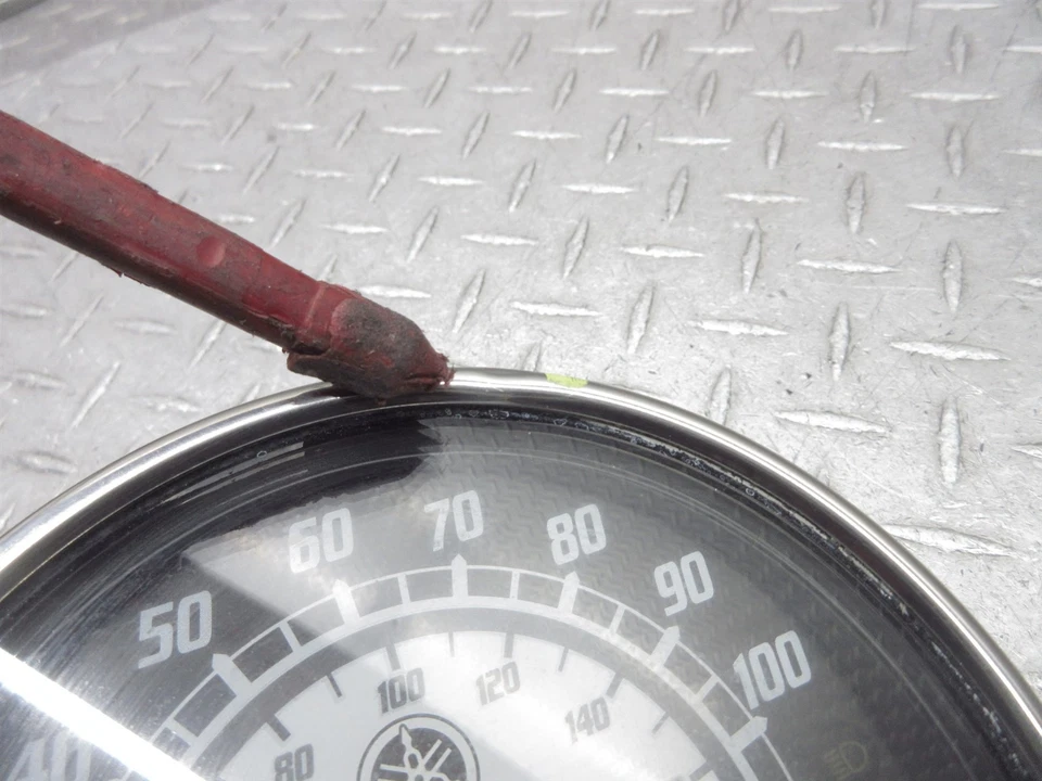 2004 04-09 Yamaha VSTAR 1100 XVS1100 velocímetro medidor panel pantalla 26 k Foto 4 de 4