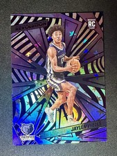 2024-25 Panini Revolution Purple Astro Jaylen Wells 15/15 #130 Rookie Grizzlies 