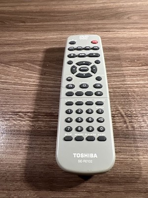 Genuine TOSHIBA SE-R0102 REMOTE CONTROL for SD430VSC SD500 SD3950 SD3950S Tested