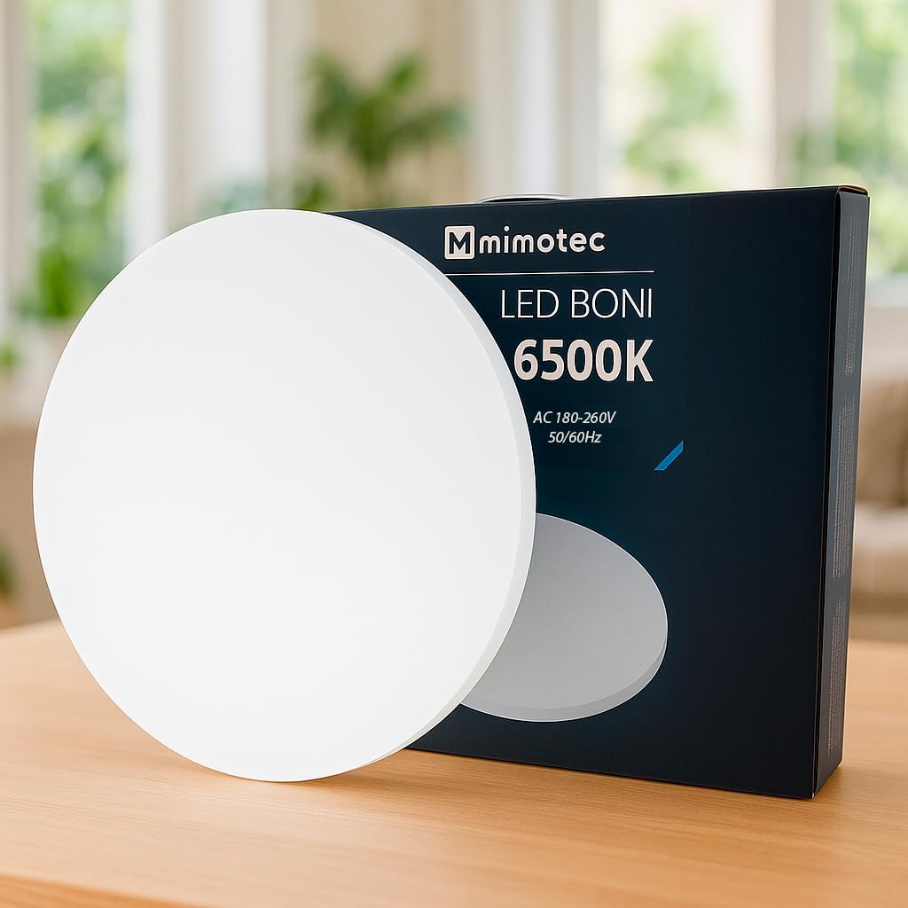 Plafonnier LED 48W 4000lm Boni luminaire de plafond pour douche