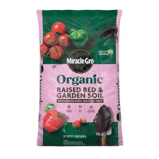 Organic Raised Bed and Garden Soil 1.5 Cu. Ft. with Quick Release Natural Fertil