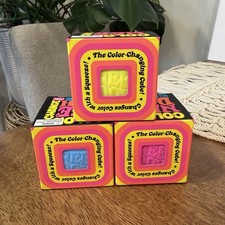 Nee Doh Color Changing Cube NeeDoh Fidget Toy Squishy Qty: 1 Random Color NEW