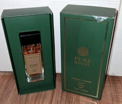 Federico Mahora Pure Royal Unisex Perfume 909 Federico Mahora In Box New!