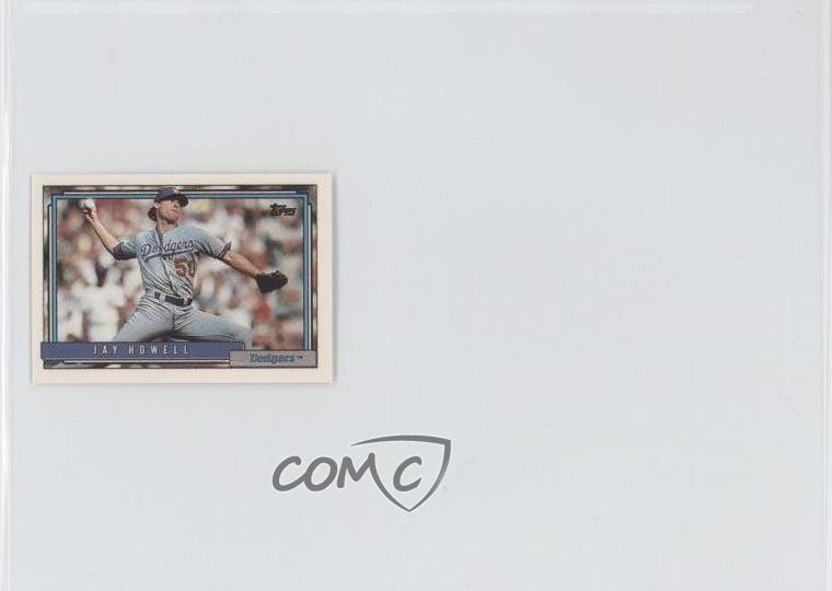 1992 Topps Micro Box Set Jay Howell #205 3bz