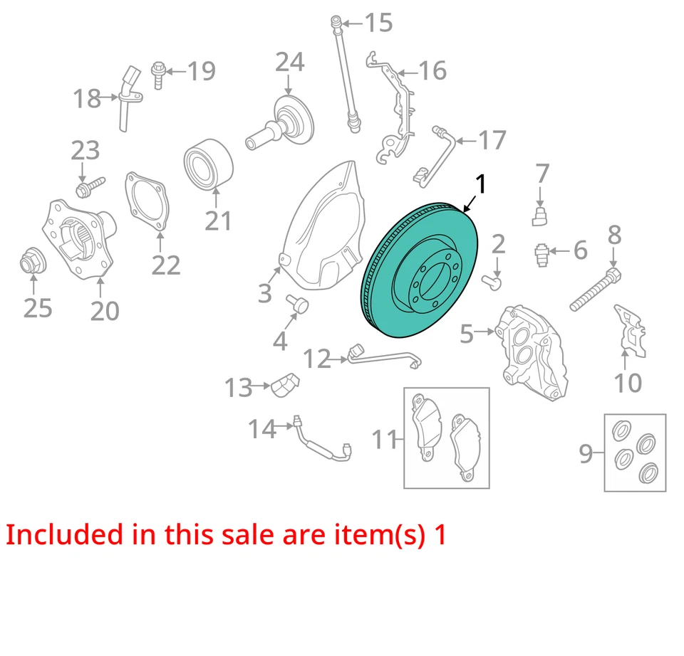 Porsche 981 718 Cayman Boxster 2012-2016 rotores de disco de freno delanteros traseros OEM Foto 3 de 4