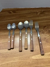 Set Of 6 Wood Handles (Jashii SUS 304)