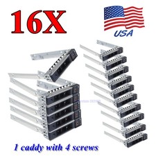 Lot 16: 2.5" Hard Drive Tray Caddy DELL DXD9H Gen14 R640 R740 R740xd R940 R940XD