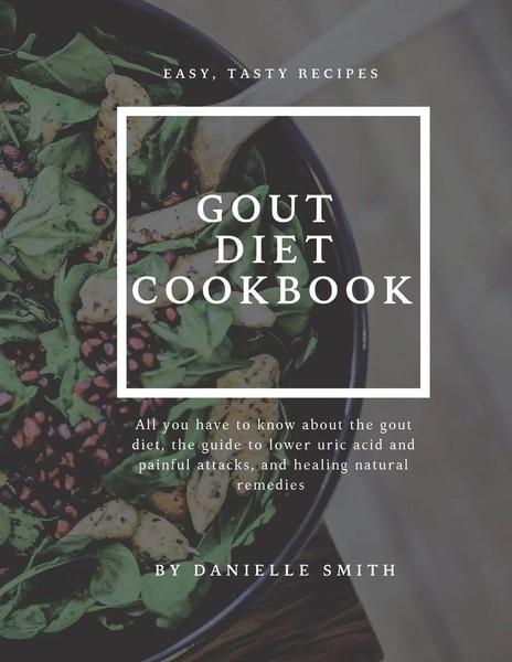 Gout Diet Cookbook Danielle Smith Taschenbuch Kartoniert / Broschiert Englisch-image
