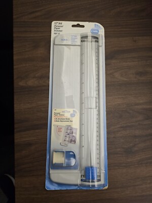 Carl RBT12 12''/A4 Personal Paper Trimmer  for Scrapbooking Or Crafts NEW