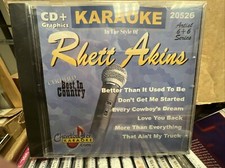 CHARTBUSTER 6 6 KARAOKE DISC 20526 RHETT AKINS CD G COUNTRY MULTIPLEX