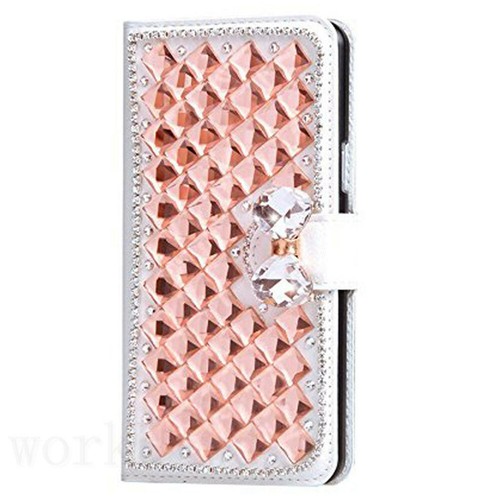 For iPhone 16 Pro Max 15 14 13 12 Luxury Bling Diamond Flip Leather Wallet Case - Picture 16 of 19