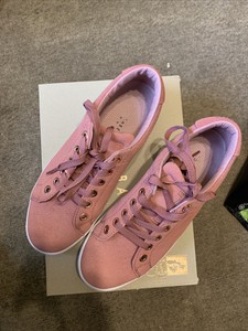 ted baker pink suede trainers