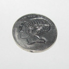 CLEOPATRA EGYPTIAN WOMAN CARTOON Hand Engraved Hobo Nickel — photo 1