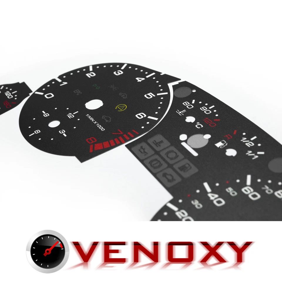 Audi A4 B5 2000-2002 gasolina 260 km/h recambio negro calibre caras Foto 2 de 3