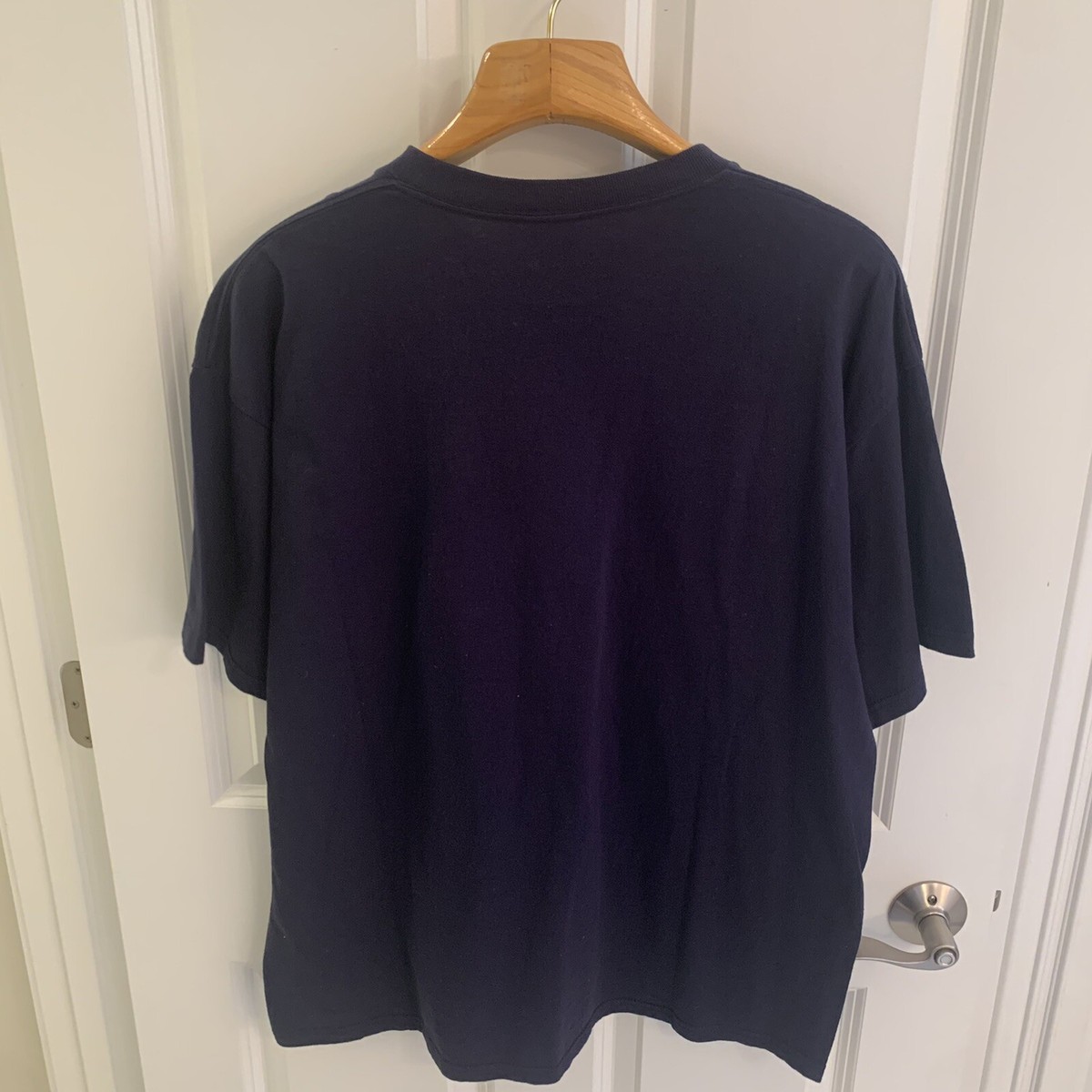 Vintage FBI Tee T Shirt Men Extra Large XL Blue SS Federal