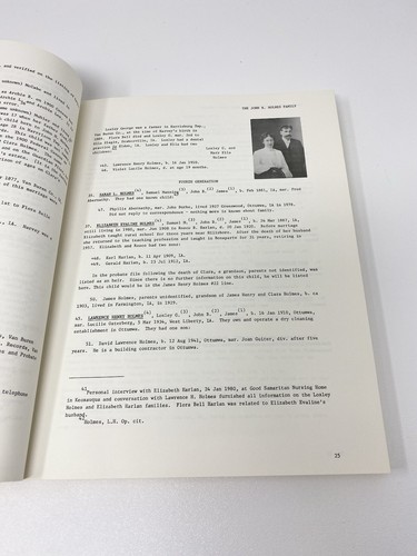 Ancestry Book James & Ruth Head Holmes & Anderson Gorby Baker & Rumble Families - Picture 12 of 18