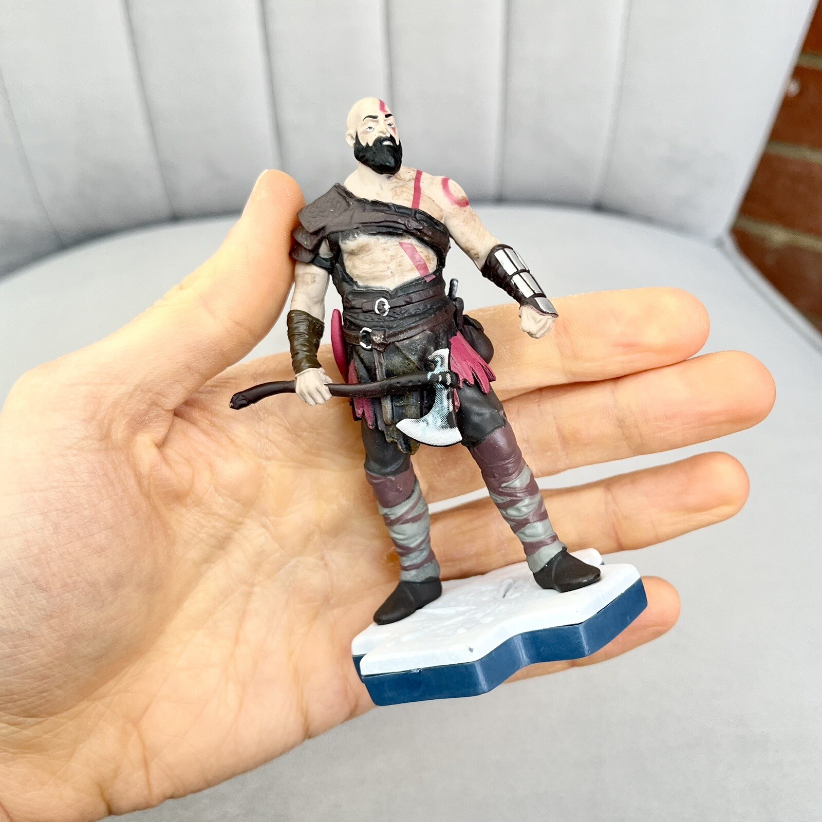 Totaku God of War Kratos Action Figure Video Game Statue PS3 PS4 PS5