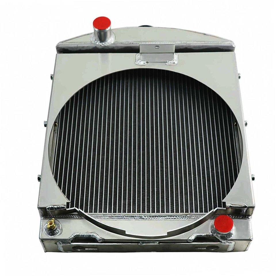 4 Row Aluminum Radiator For Case International 276 434 B275 Tractor #3041405R91 - Image 3 of 4