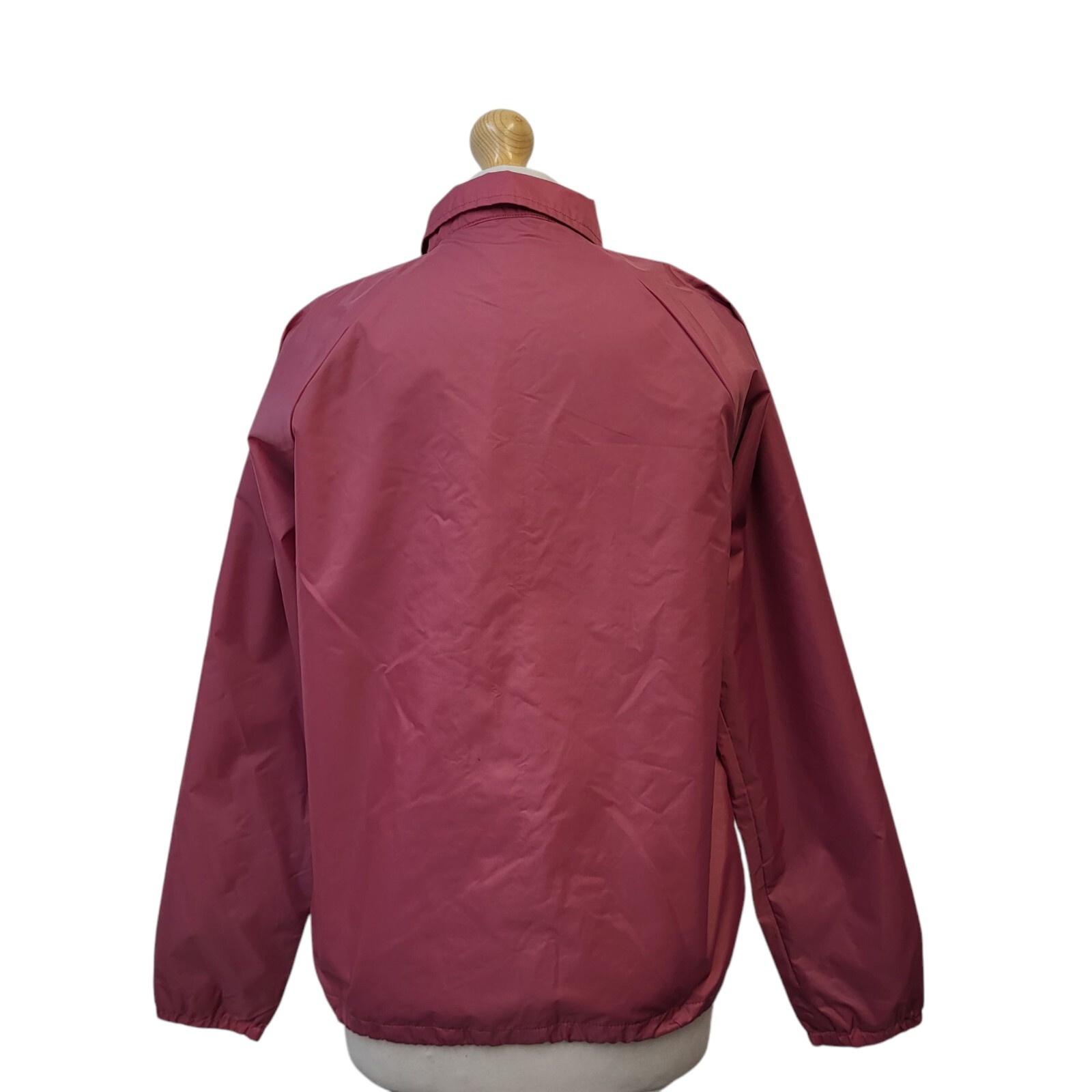 Vans Purple Snap Fasten Windbreaker Jacket Uk Women's Size S K965 image 3