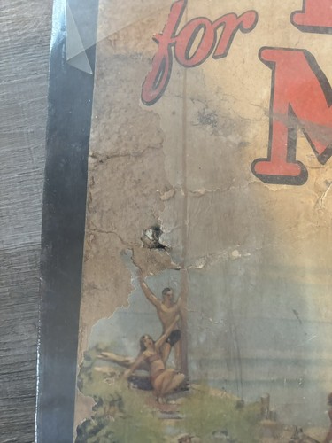 Antique 1920s Call For Phillip Morris Cigarette Cardboard Advertising Sign - Picture 6 of 8