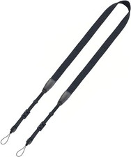 Camera Neck Strap/Thin Camera Strap or Binoculars Strap Black New