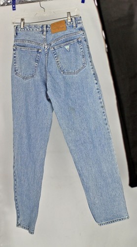 Vintage Guess Triangle High Waist Denim Mom Jeans 1980er 1990er 30" Taille / Größe 12 - Bild 3 von 6