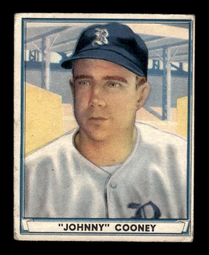 1941 Play Ball #50 Johnny Cooney - GOOD - EXACT SCAN - LOW GRADE SET FILLER