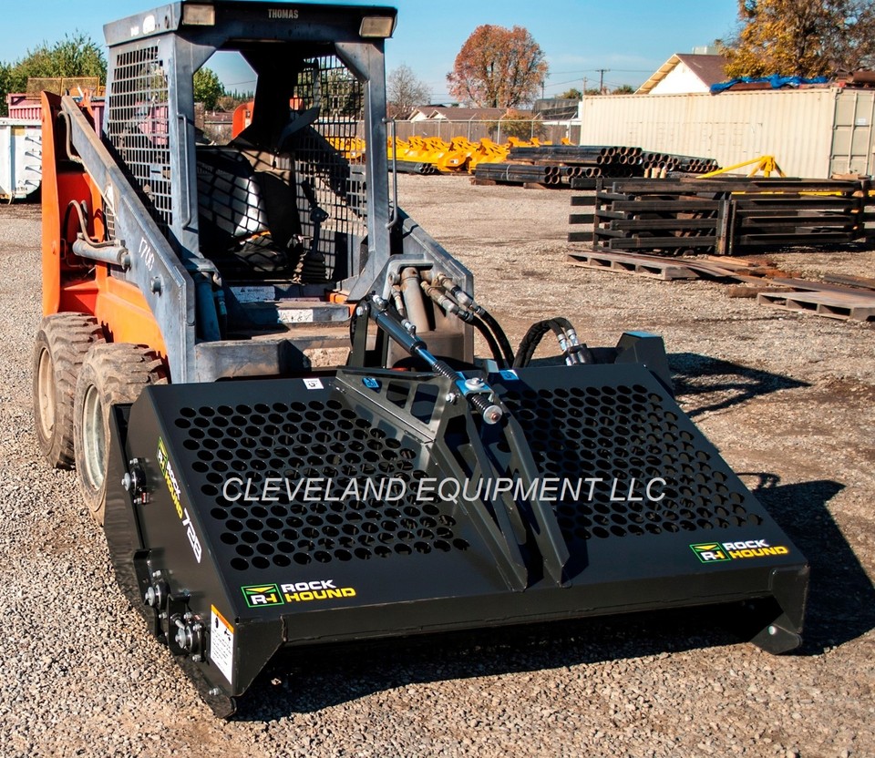 NEW 72" ROCKHOUND LANDSCAPE RAKE ATTACHMENT SkidSteer Loader Tractor