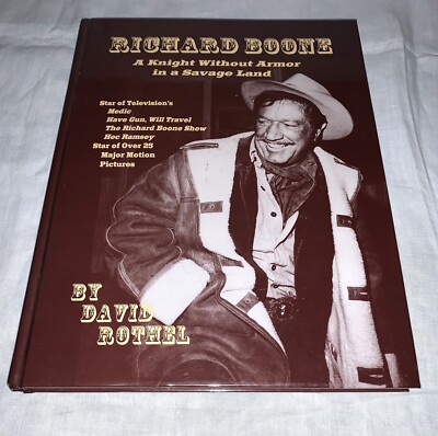 Signed & Numbered 123 of 600 RICHARD BOONE Knight Without Armor by David Rothel
