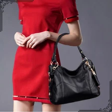 Messenger Crossbody Party Bag High Quality Leather Women Sling Purse Handbag