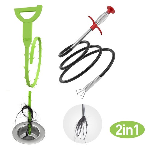 DR.PEN Flexible Grabber Claw Pick Up Reacher Tool (Drain Clog Remove Tool), W... - Picture 2 of 8