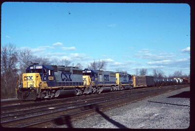 Original Schienenschlitten - CSXT 6238+ Abrams PA 18.03.1995