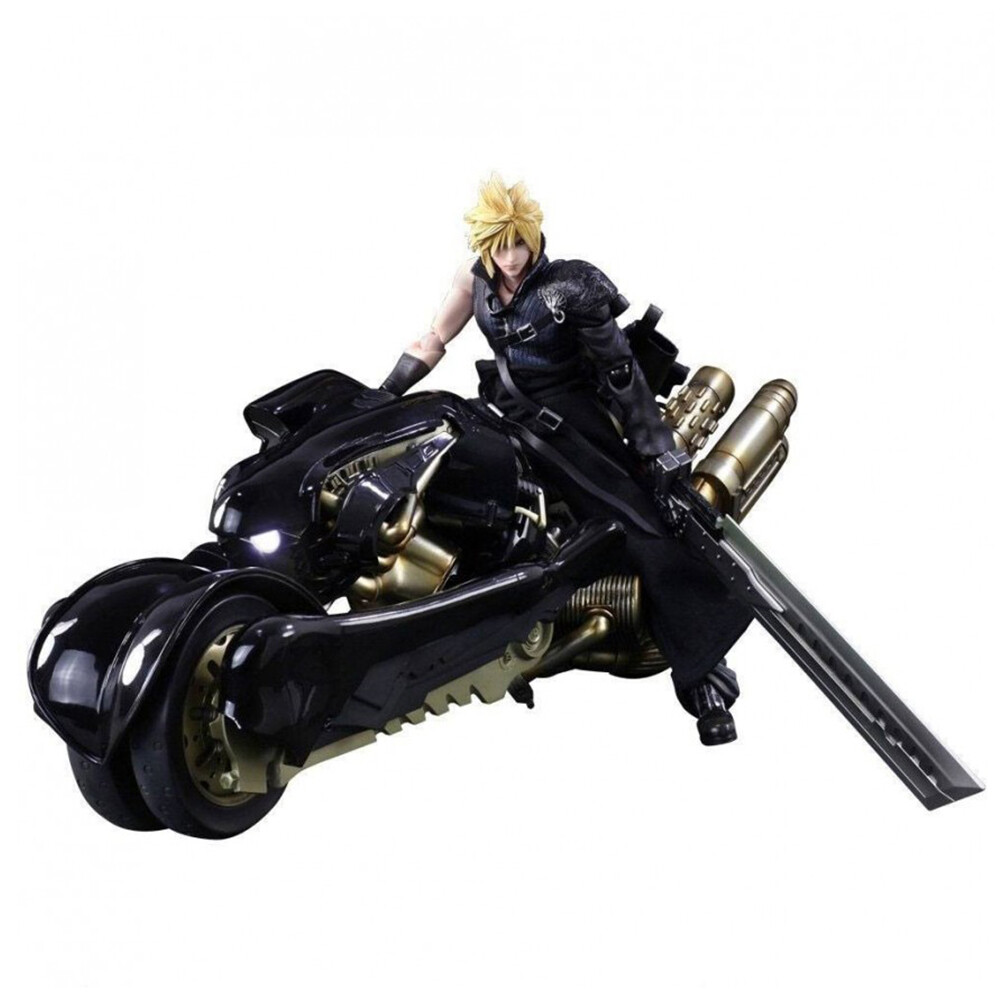 Square-Enix FF VII Advent Children Cloud and Fenrir - 27 cm