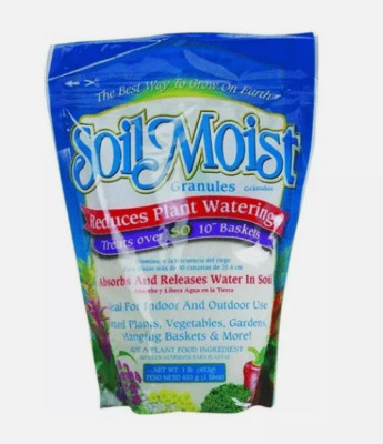 2x Soil Moist Granules Synthetic Polymer Moisture Control