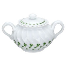 Zuckerdose Haviland Limoges Torse Trefle Vert Kleeblatt