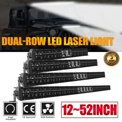 Laser 22'' 32'' 42'' Combo led Work light bar Driving offroad For 4X4 4WD SUV Truck