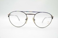 Vintage Prestige 263 Bronze Multicolor Oval Glasses Frame Eyeglasses NOS