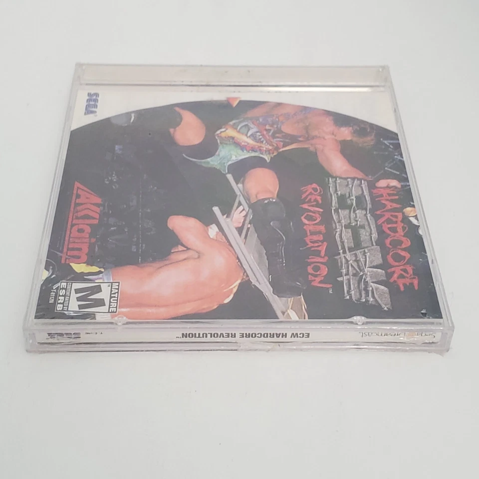ECW Hardcore Revolution Sega Dreamcast 2000 Factory New and Sealed - Image 3 of 4