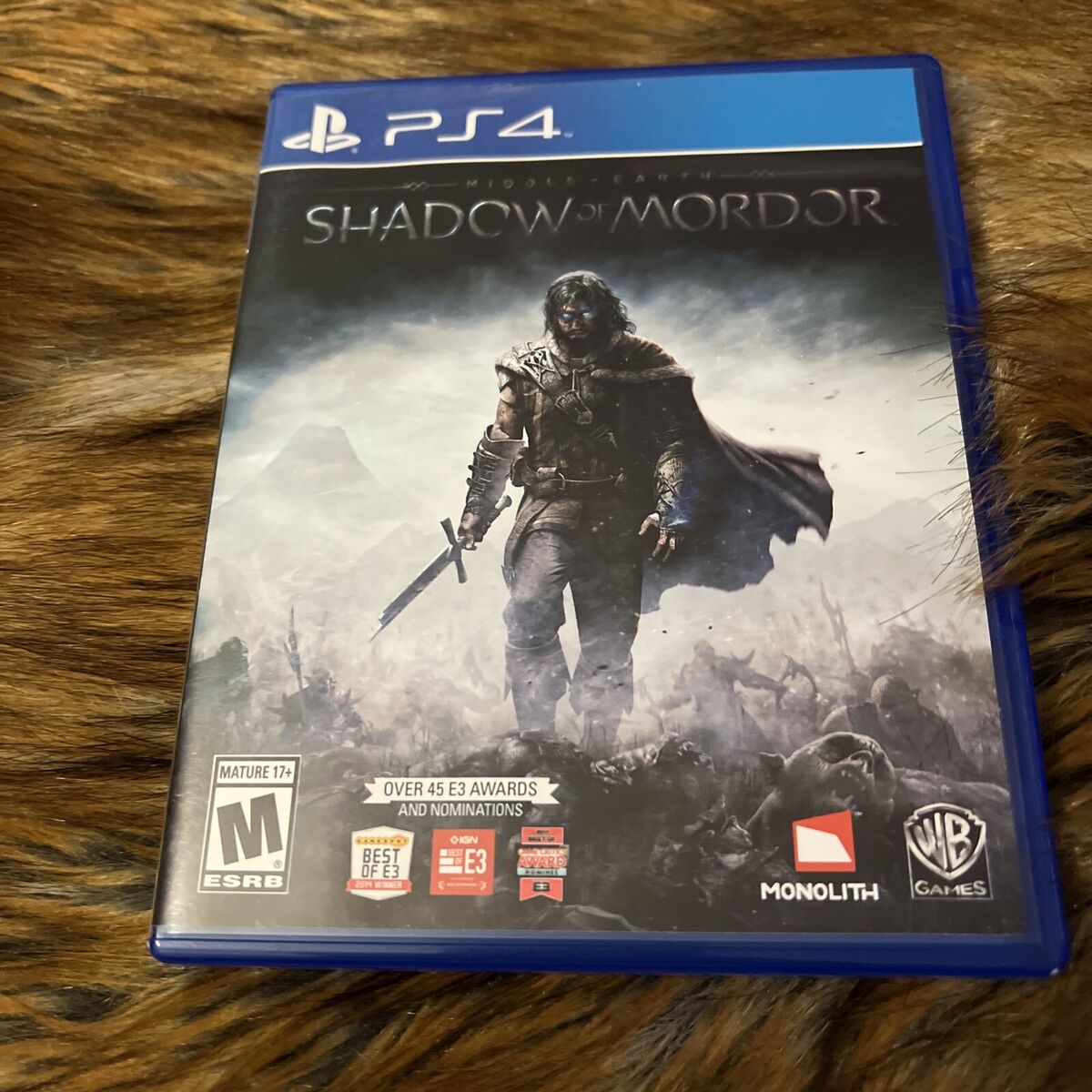 PlayStation 4 : Middle Earth: Shadow of Mordor - PlaySta VideoGames  883929319695 