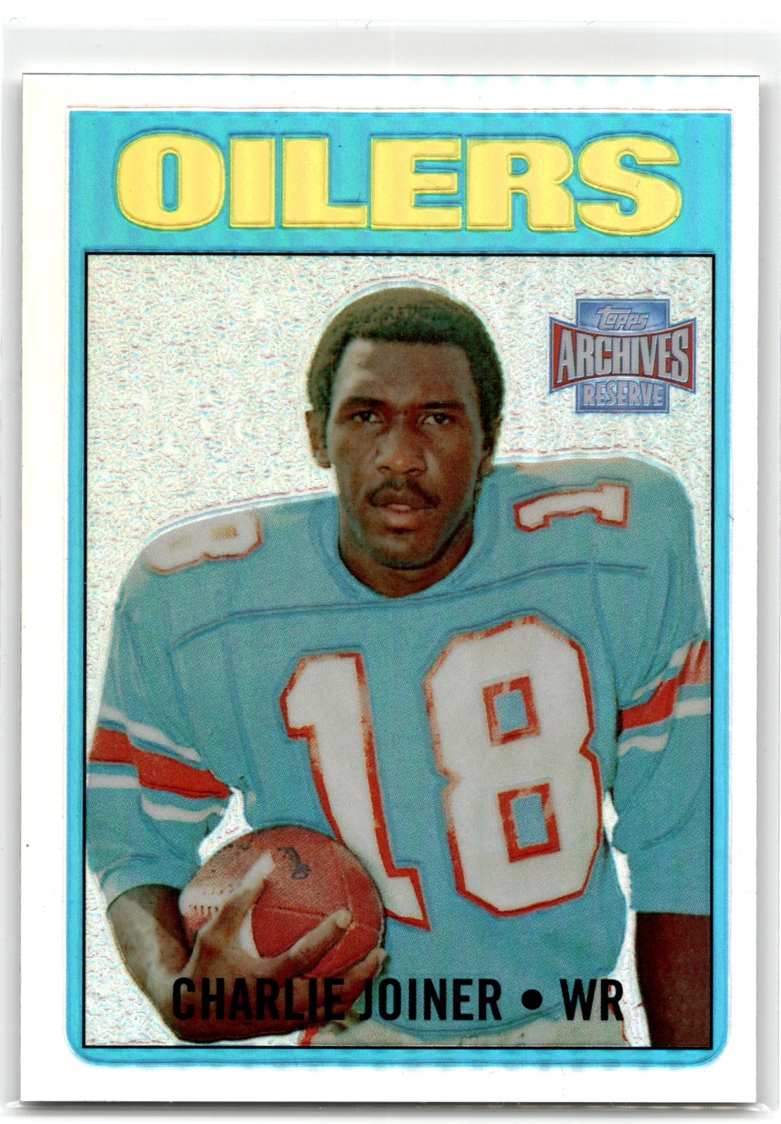 2001 Topps Archives Reserve #14 Charlie Joiner Houston Oilers